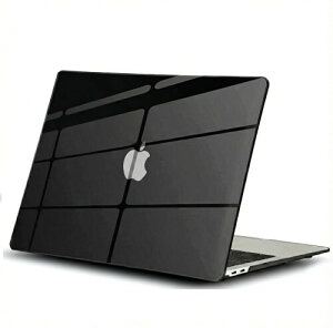 GVTECH MacBook Air 13.6�C���` 2025 2024 2023 2022�N���� M4 A3240 M3 A3113 M2 A2681 �A�N���X�^���N���A�P�[�X�A�v���X�`�b�N�n�[�h�V�F���AMacBook Air13.6�Ή�, �u���b�N�P�[�X