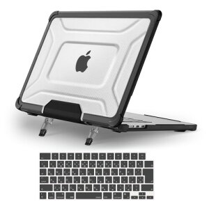 MOSISO Ή@ MacBook Air 15C` P[X 2025-2023 [X M4 M3 M2 A3241 A3114 A2941APCP[X ϏՌ TPU op[hbg ܂肽ݎX^ht n[hVFJo[ & ({ JISz)L[