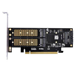 xiwai PCI Express PCI-E 3.0 & fASATA - NGFF NVME MSATA M-Key B/M-Key SSDJ[hA_v^[ 3in1