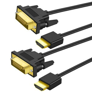 Twozoh 4K HDMI - DVIP[u 1M 2{ o tLVu nCp[X DVI - HDMIP[u 1080P/4K@60HZtHDΉ vWFN^[ m[gp\R er PC DVDv[[p