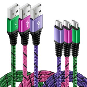 USB Type C P[u }[d ^Cvc [dR[h iPhone 16[dP[u type cR[h Xperia XZ/XZ2AGalaxy A16 S20 S10+ S9AHuawei P30 P20 P10ALG ̑Android USB-C@Ή