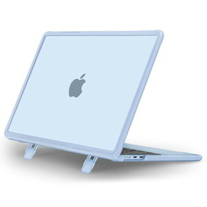 MOSISO �Ή��@�� MacBook Air �P�[�X 13�C���` M2 M3 M4�`�b�v 2026 2025-2022���� A3240 A3113 A2681�A�ϏՌ� ��� �Ή��@�� MacBook Air 13.6�C���` �v���X�`�b�N �܂肽���ݎ� �n�[�h�J�o�[ (�X�J�C �u���[)