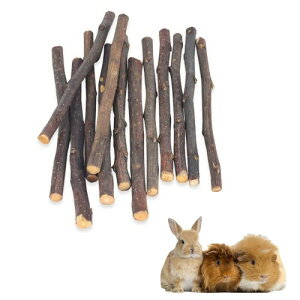 GOODCHI りんごの木 極細枝 天然 無添加 ストレス解消 噛むおもちゃ 小動物用 うさぎ ハムスター リス ハリネズミ りんご枝 100g