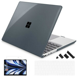 SUROCASE Microsoft Surface Laptop Go3 2023 / Laptop Go 2 Go 1 12.4 C` P[X (2020-2022 [X) f 1943 vX`bN n[h P[X XN[ veN^[ + L[{[h Jo[ + _Xg vO