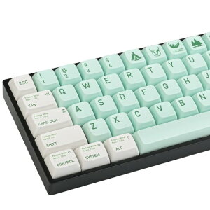 XDA�v���t�@�C��PBT�L�[�L���b�v60���A136�L�[�J�X�^���Q�[�~���O�L�[�L���b�vANSI US����� ���C�A�E�g�p�̏��،^Cherry Gateron MX�X�C�b�`���J�j�J���L�[�{�[�h(forest)