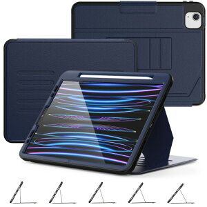 Timecity iPad Pro 11C` P[X iPad Air 5/4 10.9C` P[X ϏՌ 5iKu X[v/EFCN@\ TPUf PUU[ J[h[ y[  SیJo[ iPad Pro 11i