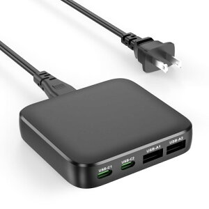 65W 4�|�[�g USB-C PD�[�d�� Anker PowerPort �݊��i USB-C×2 USB-A×2 GaNIII(�����K���E��) �ɂ��Ή� 1.5m�̓d�� �P�[�u���t�� PSE�Z�p��K��iphone16-8/GalaxyS23-S8/Xperia/Android/Pixel Pro/Macbook Pro/iPad Pro/Switch