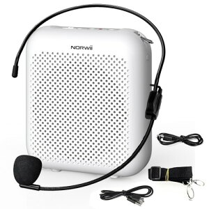 NORWII S358 �|�[�^�u�� 4000mAh �[�d�������A���v �L���}�C�N�w�b�h�Z�b�g&�E�G�X�g�o���h�t�� �p�[�\�i���}�C�N�ƃX�s�[�J�[ ���t �c�A�[�K�C�h�Ȃǂ�