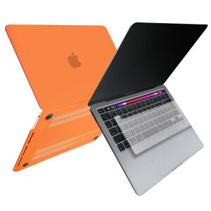 MS factory MacBook Pro 13インチ M2 2022 M1 2020 用 ケース カバー + 日本語 キーボードカバー マックブックプロ 13 ハードケース タッチバー 搭載 Pro13 A2338 A2251 A2289 全16色 マット加工 オレンジ RMC