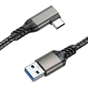 USB Type-C �P�[�u�� L���^ 0.3M USB-A to USB-C �P�[�u�� USB3.2 Gen2�W�� QC3.0�Ή� �i�C�����҂� MacBook�AGalaxy S25�APixel 9a�AXperia���^�C�vc�@��Ή�