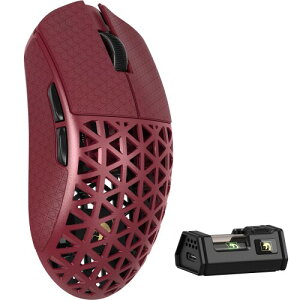 MAMBASNAKE M5 Ultra �J�[�{���t�@�C�o�[�������Q�[�~���O�}�E�X ���y��39g±3 PAW3950MAX ���C�����X 8000hz 2.4g/bluetooth/USB-C Nordic52840 �O���b�v�e�[�v�t�� (���b�h)