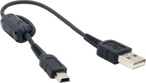 I[fBIt@ miniBP[u USB A-USB miniB USB2.0 Z tFCgRA f[^ʐMΉ 20cm ubN