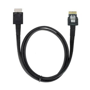 CY XCP[u OcuLink PCIe PCI-Express SFF-8611 4i - SFF-8654 SSD f[^ANeBuP[u 50cm