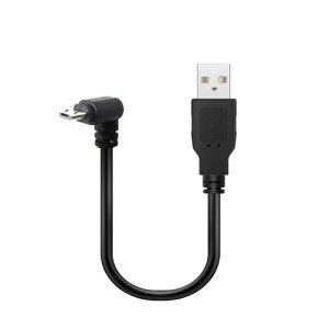 USB 2.0 L�^ USB�X�g���[�g/Micro�㉺���E90�x�����ϊ��P�[�u�� USB2.0 micro-B �I�X�����P�[�u�� �ԍڃr�f�I�P�[�u�� (0.25m ��L)