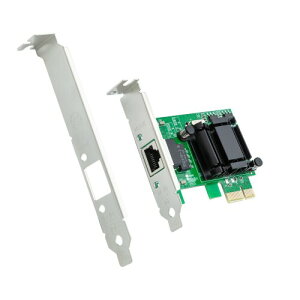 ipolex 1G Gigabit NIC PCI-e lbg[NJ[h T[o[ A_v^[,10/100/1000Mbps,VO RJ45|[g,Ce 82574L `bvZbg t,PCI-e X1,Intel EXPI9301CT / EXPI9301CTBLK݊
