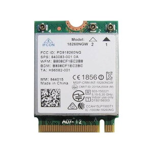 Ce Tri-Band Wireless-AC 18260NGW WiGig (802.11ad/ac/agn) Bluetooth 4.1LANJ[h 18260NGW