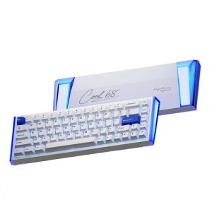DAREU COOL68 �Q�[�~���O�L�[�{�[�h 0.01mm ���s�b�h�g���K�[�Ή� �������C�g�{�b�N�X �L��8000hz�|�[�����O���[�g ���C�X�C�b�` SOCD�Ή� �z�b�g�X���b�v 65%�p��z�� �e���L�[���X ��/�u���[