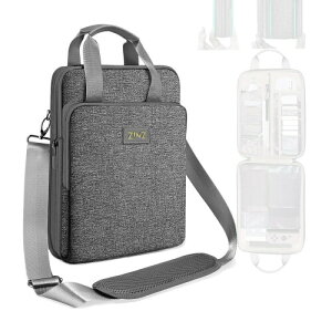 (ZINZ) �X�����Ŋg���\�ȃP�[�X 12.9 13 �C���` �g���x�� �m�[�g�p�\�R�� �V�����_�[�o�b�O MacBook Air 13 M3/M2/M1�AMacBook Pro 13 M2/M1�AiPad Pro 12.9/13/11�AiPad Air 13 �p,D03G01