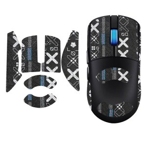 ASUS ROG Harpe II Ace �p �}�E�X�O���b�v �e�[�v ASUS ROG Harpe II Ace �Q�[�~���O�}�E�X �p ����~�߃O���b�v�e�[�v �ɔ� �D���z���� �A���`�X���b�v �e�[�v �Q�[�~���O�}�E�X�p (�u���b�N)