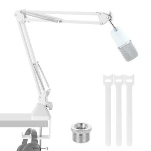 EmJTao SoloCast USB�u�[���A�[���}�C�N�X�^���h�AHyperX SoloCast�Q�[�~���O�}�C�N�p�̒����\�T�X�y���V�����u�[���V�U�[�A�[���X�^���h�i���j