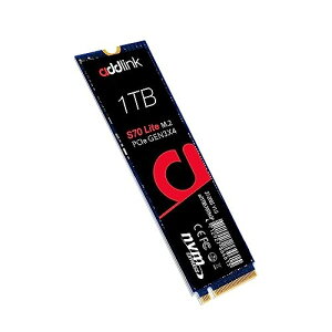 addlink S70 Lite p 1TB PCIe Gen3.0x4(]x3,200MB/b) NVMe M.2 2280 SSD d́EϐUEϏՌ [J[5Nۏ