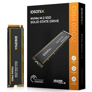 iDsonix M.2 SSD 2TBAPCIe Gen4X4AM.2 2280 NVMe SSDAő呬x7000 MB/bA3D NANDtbVƃq[gVNځAPS5APCAm[gp\RAfXNgbvpQ[~O\bhXe[ghCu