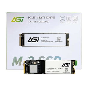 AGI AI298 2TB SSD PCIe NVMe M.2 2280 Gen3x4 3D NAND ǎő3,200MB/s ϋv SSD