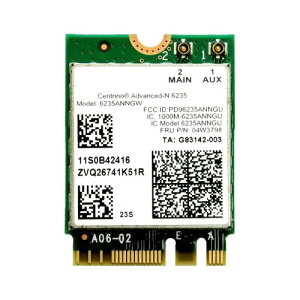 Laptopdiyparts m{ɓK 04W3798 Ce Centrino Advanced-N 6235 300Mbps Dual Band 2x2 802.11a/b/g/n + Bluetooth 4.0 M.2 LANJ[h 6235ANNGW for ThinkPad X230s T431s