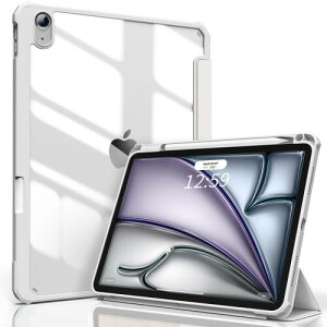 SQBEBS iPad Air 11C` (M3/M2) P[X 2025/2024 iPad Air 5/4 P[X 2022/2020 10.9C`  AN Jo[ Apple Pencil Pro/USB-C/2 CX[dΉ O܂X^h NA y 
