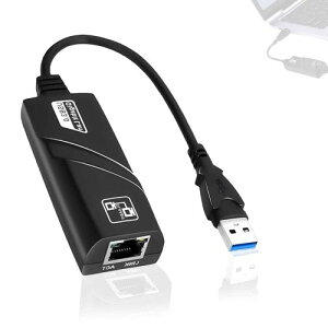 USB 3.0 LAN LLANA_v^ lbg[NA_v^ USB 3.0 to RJ45 MKrbgC[Tlbg 10/100/1000Mbps Switch ݊MacBookPro MacBook/iPad/IOS/ANDROID LLANϊA_v^[ iubN j