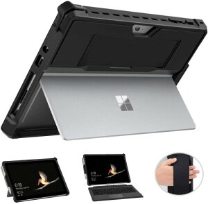 Surface Go 2 10.5 2020 ケース Surface Go 10 2018 ケース Dadanism surface go 10インチ ケース Surface Go 2 10.5 カバー TPU+PC シェル保護カバー スタンドケース ペン収納スロット ハンドルホルダー付き 丈夫