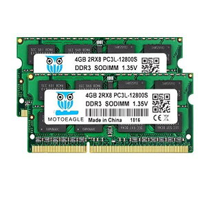 Motoeagle DDR3L 1600 PC3L-12800 1.35V (d) 4GB×2 204Pin m[gPCp Mac Ή