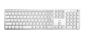 MACALLY Bluetooth - �݊����̂��� Apple ��^�L�[�{�[�h ���C�����X �e���L�[����-�[�d���}���`�y�A�����O 3�� MacBook Pro/Air�AiMac�AMac Mini�AMac Pro �V���o�[ ���{��z��JIS (BTZKEYA)