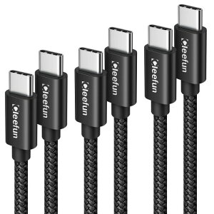 USB C �P�[�u���^�C�vc �P�[�u�� PD�Ή� 60W�}���[�d iPhone17 16 15�V���[�Y�AGalaxy S25 24 S23 S22 �APixel�AMacBook�AiPad Pro��USB-C�@��Ή�