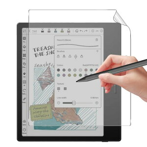 For BOOX Go Color 7 Gen II �t�B���� 7�C���` Mosasa BOOX Go Color 7 �iGen 2�j �y�[�p�[���C�N�t�B���� ���̂悤�ȏ����S�n ���˖h�~�A���`�O���A �X���[�Y �w��h�~ �C�A�h�~ ���̂悤�ȕ`���S�n ��