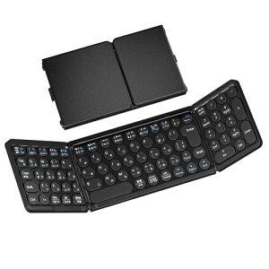 Omikamo �L�[�{�[�h Bluetooth �܂��ݎ� ���C�����X JIS�W�����{��z�� �ی^ ���� �e���L�[�t�� �t���T�C�Y ���^ ���EShift�L�[/L�^Enter�L�[���� ipad iOS/Windows/Mac�Ή� 3��f�o�C�X�Ή� �p���^