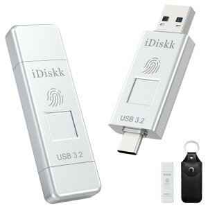 iDiskk wF USBEtbVhCu 128GB USB3.2 Gen2 tbV[ őǎ葬x450MB/s nCXs[hOTGOtUSBfBXN X}[gtHOXg[W f[^] U