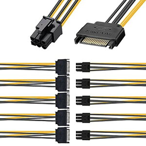 Xiatiaosann 6sPCIe - SATAdP[u PCI Express PCI-E OtBbNX rfIJ[hdP[u A_v^[ Rs[^[ zXgpASATAIX - 6 sXA20cmA10{Zbg