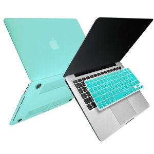 MS factory MacBook Pro 13 Retina 用 ケース カバー + 日本語 キーボードカバー マックブックプロ 13インチ レティナ ハードケース Pro13 Late 2012 〜 Early 2015 A1425 A1502 全12色 マット加工 ミント ブル