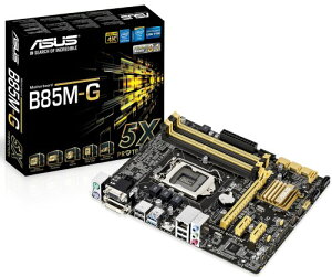 ASUS Intel B85  }U[{[h LGA1150Ή B85M-G