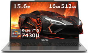 ACEMAGIC �m�[�g�p�\�R�� Ryzen 5 7430U �m�[�gPC �ő�4.3GHz 6C/12T 16GB+512GBPCIe3.0 SSD 1080P�t��HD AMD Laptop Win11 Pro/Web�J����/WiFi6/BT5.2/Type-C/USB3.2×3/HDMI2.0×1/�É�/�����M�� NoteBook PC-2025�V�^