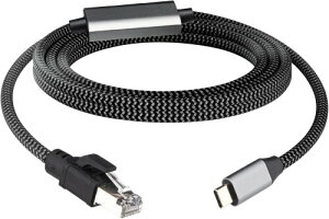 Leehitech 5M MKrbg USB C to LLAN A_v^[P[u 1000MM` Type-C to RJ45C[TlbgϊP[u ڐڑxȂThunderbolt 3/4AiPhone15/16A MacBook Air/ProAiPadAPS5AChromebookA
