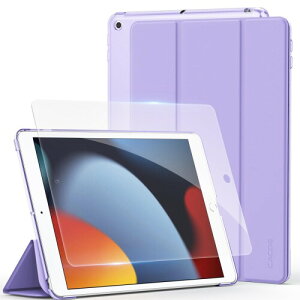 (ipad ��9���� �P�[�X �K���X�t�B���� �Z�b�g)CACOE ipad �P�[�X 10.2�C���` ��9/8/7����ʗp (2021/2020/2019���f��) �����΂��� �J�o�[ �p�[�v��
