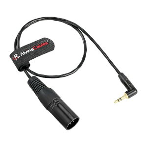 Alvin's Cables XLR 5�s���i�I�X�j 3.5mm TRS �I�[�f�B�I�P�[�u���AARRI Alexa XT SXT Amira Sony Venice �J���� �Ή��A50cm