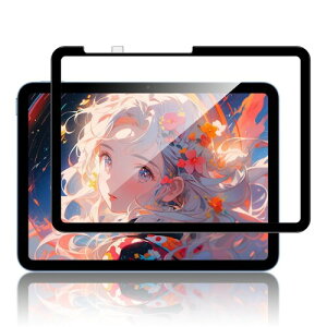 For iPad ��12����iA18�j2026�N/��11����iA16�j2025�N/��10���� 10.9�C���` 2022�N �p �y�[�p�[���C�N�t�B���� ���E�� �}�O�l�b�g �w��h�~ ipad a18 11�C���` �Ή� �ی�t�B���� ���̂悤�ȕ`���S�n