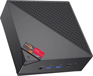 SkyBarium~jPC AMD Ryzen 7 5825U 16GB DDR4 512GB SSD, Mini PC 8C/16T ő 4.50GHz 8C/16T Win11 Pro ^PC T|[g 2.5"HDD HDMI/Type-C/DP 34K 60Hzo͑Ή2.5Gbps+1000Mbps LAN/WiFi6/BT5.2 (MN58U 5825U 16+512GB)