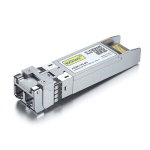 10Gtek 10GBASE-SR SFP+���W���[��,Allied-telesis AT-SP10SR�݊�,�}���`���[�h LC�R�l�N�^ 10Gb/s 850nm 300m
