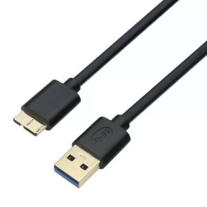 KKM-uV[USB3.0 MicroB USBP[u ^CvAIX - }CN^CvBIX 5Gbps]USB 3.0 HDDP[uA3 A/20 V}[dA5 TB݊T|[g OtHDD SSD Blu-ray BDhCu fWJ