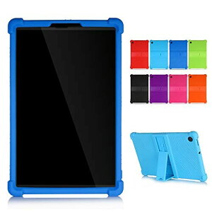 Feit Lenovo Tab M10 HD (2nd Gen) ZA6W0003JP 10.1インチ ケース カバー スタンド機能付き 耐衝撃 シリコンケース
