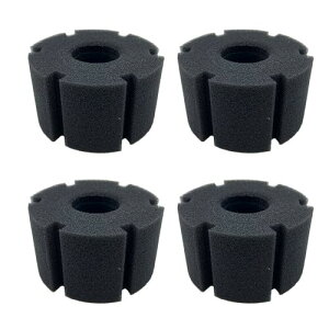 RedBeryl スポンジフィルター 水槽 投げ込み式 ろ過装置 (取替スポンジ4個, RB2810)